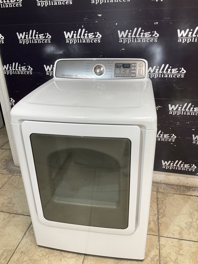 Samsung Used Electric Dryer 220volts (30 AMP) 27inches {3 prong} (White) 