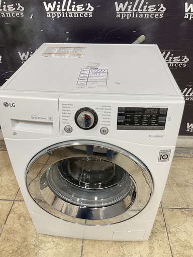 [107199] Lg Used combo Washer/Dryer Front-load 23 1/2 inches 