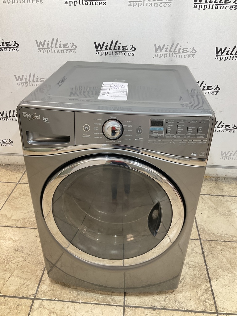 Whirlpool Used Washer Front-load 27inches (Grey) 