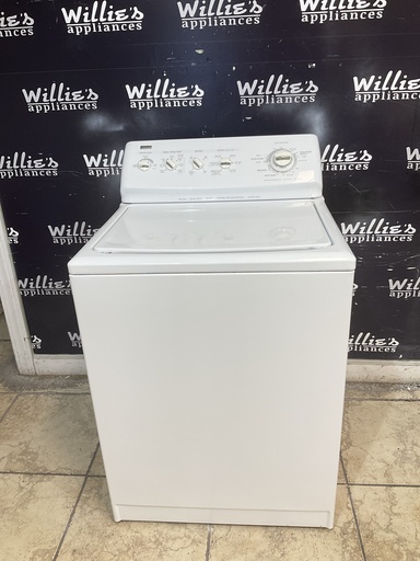 [107222] Kenmore Used Washer Top-load 27inches (white) 