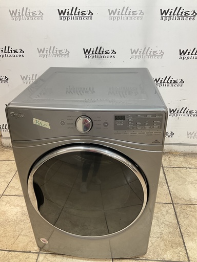 [107254] Whirlpool Used Natural Gas Dryer 27inches (Grey)