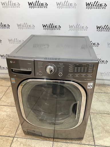 [107251] Lg Used Washer Front-load 27inches (dark grey)