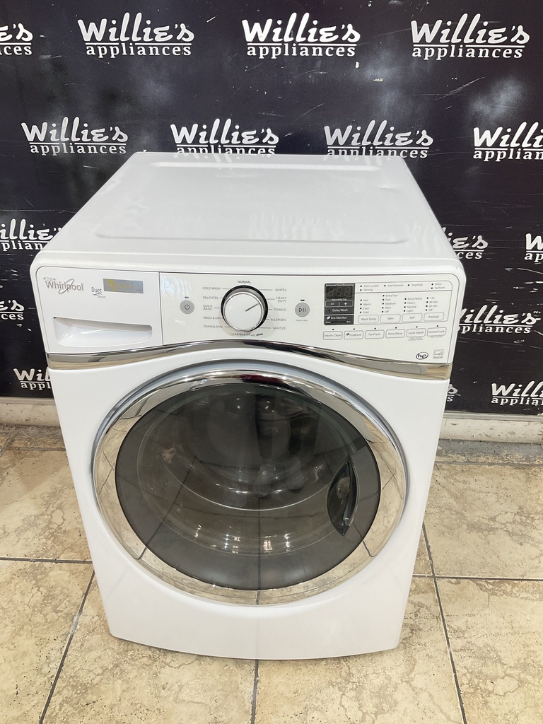 Whirlpool Used Washer Front-load 27inches (white) 