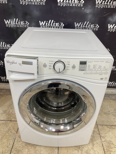 [107294] Whirlpool Used Washer Front-load 27inches (white) 