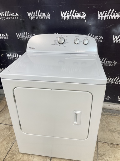 [107290] Whirlpool Used Electric Dryer 220volts (30 AMP) 29inches {3 prong} (White) 
