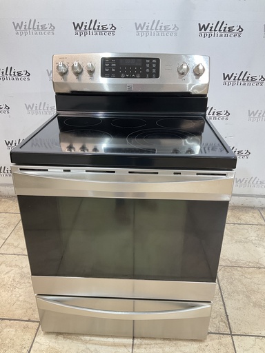 [107352] Kenmore Electric Stove 220volts (40/50 AMP) 30inches {4 prong} (Stainless steel) 