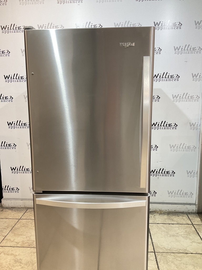 Whirlpool Refrigerator Top and Bottom Mount 30x66 1/2” (Stainless steel) 