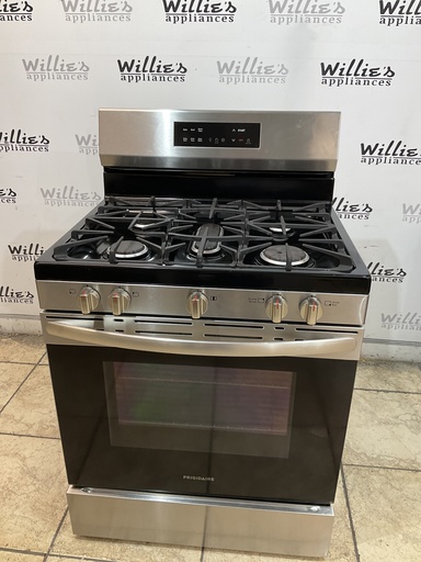 [107425] Frigidaire Used Natural Gas Stove 30inches (Stainless Steel) 