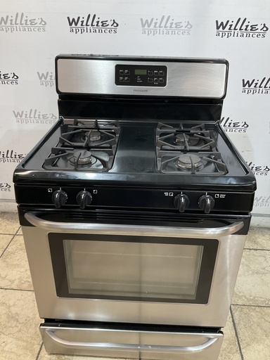 [107407] Frigidaire Natural Gas Stove 30inches (Stainless Steel) 