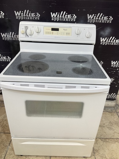 [107427] Whirlpool Electric Stove 220volts (40/50 AMP) 30inches {no cord} (White) 