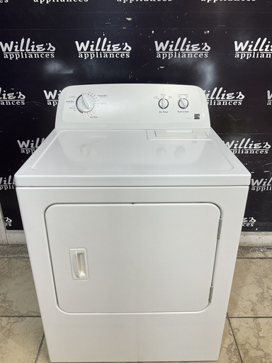[107454] Kenmore Electric Dryer 220volts (30 AMP) 29inches {3 prong} (White) 