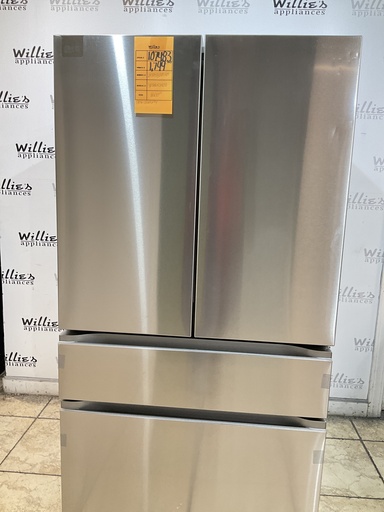 [107483] Lg New Open Box Refrigerator French Door 36x70 1/2” (Stainless Steel) 