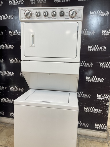 [107532] Whirlpool Electric Unit Stackable 220volts (30 AMP) 27x72 1/2” {no cord} (White) 