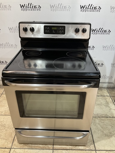[107479] Frigidaire Electric Stove 220volts (40/50 AMP) 30inches {no cord} (Stainless steel) 