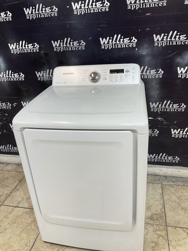 [107548] Samsung Electric Dryer 220volts (30 AMP) 27inches {3 prong} (White) 