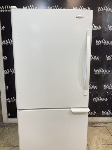 [107576] Whirlpool Refrigerator Top and Bottom Mount 33x69 1/2” (White)