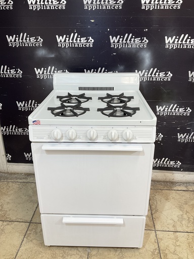 [107574] Premier Natural Gas Stove 24inches (White) 