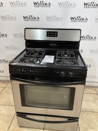 [107592] Frigidaire Natural Gas Stove 30inches (Stainless Steel) 
