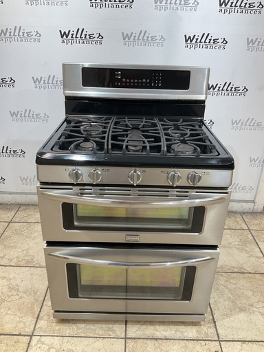 [107611] Frigidaire Natural Gas Stove Double Oven 30inches (stainless steel) 
