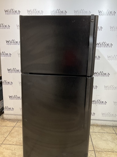 [107644] Ge Refrigerator Top and Bottom 30x66 1/2” (Black)
