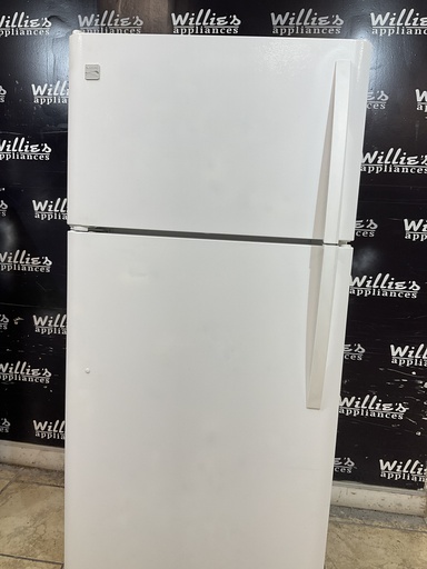 [107646] Kenmore Refrigerator Top and Bottom 30x66 (white) 