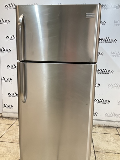 [107676] Frigidaire Refrigerator Top and Bottom 30”x66”  (Stainless Steel) 