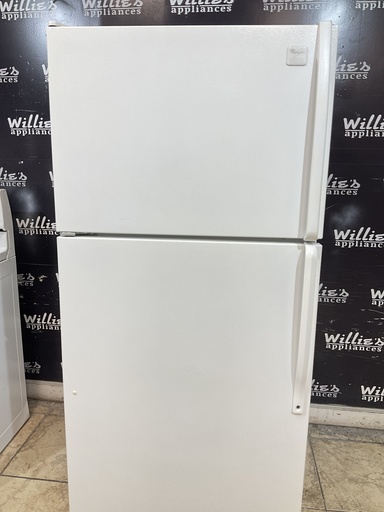 [107692] Whirlpool Refrigerator Top and Bottom 30x66 1/2” (white) 