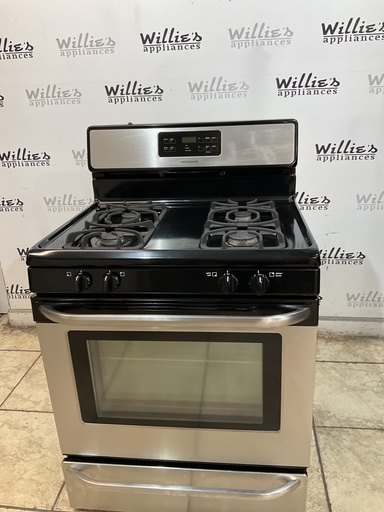 [107715] Frigidaire Natural Gas Stove 30inches (Stainless Steel) 