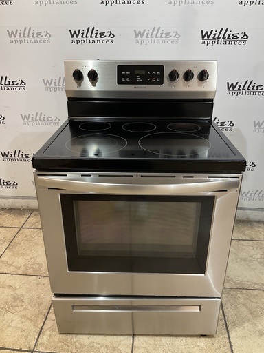 [107700] Frigidaire Electric Stove 220volts (40/50 AMP) 30inches {no cord} (Stainless steel)