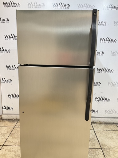 [107696] Ge Refrigerator Top and Bottom 28x64 1/2” (Stainless Steel) 