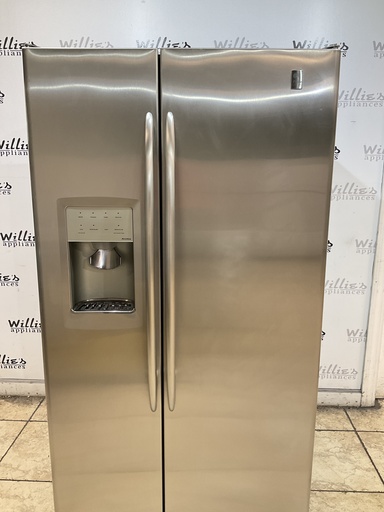 [107711] Ge Refrigerator Side by Side Counter Depth 36x69 1/2” (Stainless steel) 