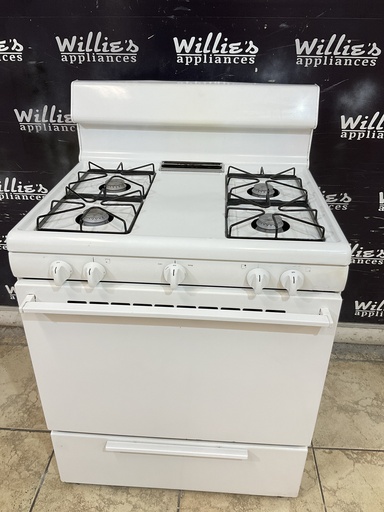 [107718] Frigidaire Natural Gas Stove 30inches (White)