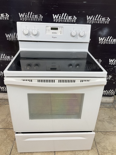 [107732] Whirlpool Electric Stove 220volts (40/50 AMP) 30inches {no cord} (White) 
