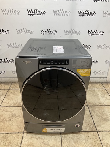 [107742] Whirlpool Washer Front-load 27inches (grey) 