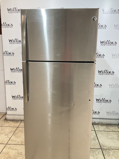 [107765] Ge Refrigerator Top and Bottom 28x67 (stainless steel) 