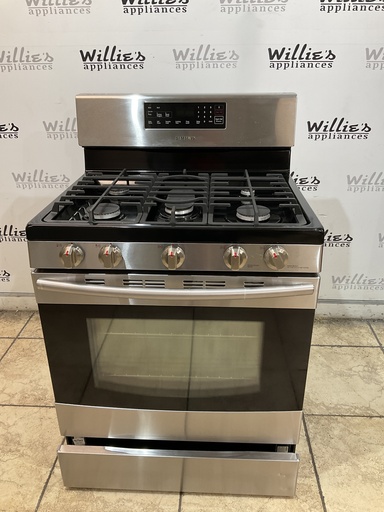 [107761] Samsung Natural Gas Stove 30inches (Stainless Steel) 