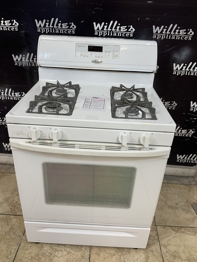 [107768] Whirlpool Natural Gas Stove 30inches (White) 