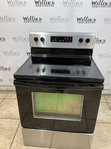 [107794] Whirlpool Electric Stove 220volts (49/50 AMP) 30inches {no cord} (Stainless steel) 