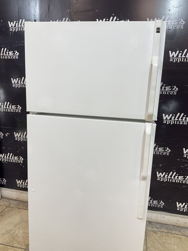 [107799] Hotpoint Refrigerator Top and Bottom 28x61 1/2” (White) 