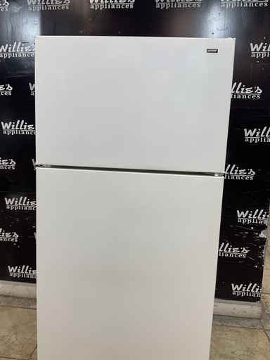 [107817] Hotpoint Refrigerator Top and Bottom 28x61 1/2” (White) 