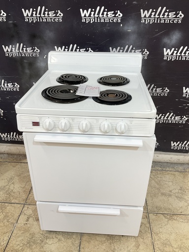 [107848] Premier Electric Stove 220volts (40/50 AMP) 24inches {3 prong} (White) 