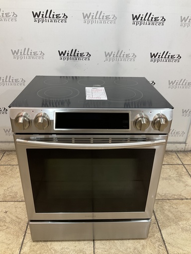 [107831] Samsung Electric Stove 220volts (40/50 AMP) 30inches {3 prong} (Stainless steel ) 