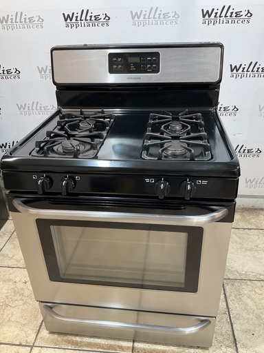 [107876] Frigidaire Natural Gas Stove 30inches (Stainless Steel) 