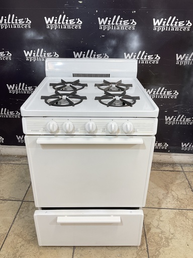[107908] Premier Natural Gas Stove 24inches (White) 