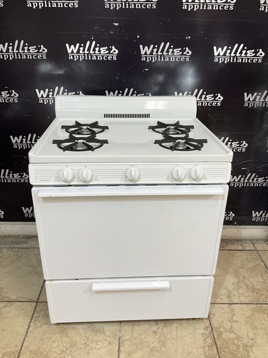 [107918] Premier Natural Gas Stove 30inches (White) 