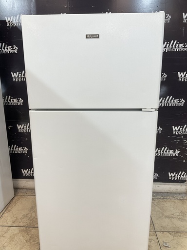 [107903] Hotpoint Refrigerator Top and Bottom 28x61 1/2” (White) 