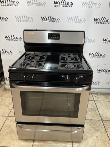 [107926] Frigidaire Gas Propane Stove 30inches (Stainless Steel) 