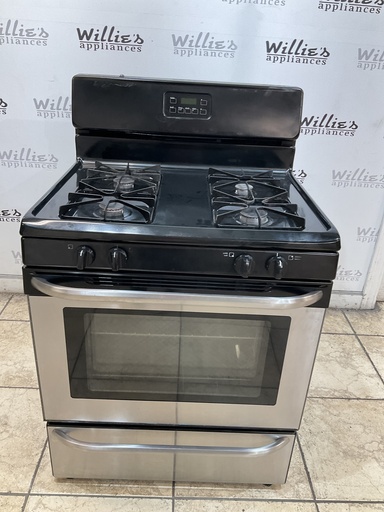 [107947] Frigidaire Natural Gas Stove 30inches (Stainless Steel) 