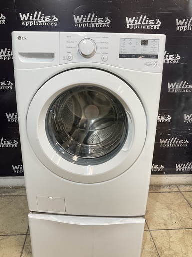 [107940] Lg Washer Front-load 27inches (white)