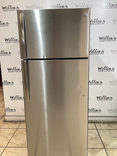 [107950] Ge Refrigerator Top and Bottom 28x66 1/2” (Stainless Steel) 